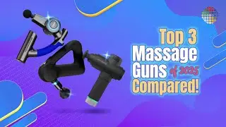 Top 3 Massage Guns for Muscle Recovery in 2025 🔥 | Theragun vs Hypervolt vs RENPHO