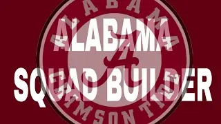Madden Mobile ALABAMA Team Builder