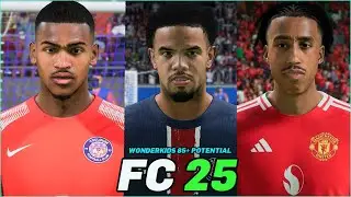 FC 25 | ВСЕ ВУНДЕТИ С ПОТЕНЦИАЛОМ 85+ (РЕАЛЬНЫЕ ЛИЦА)