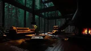 Soothing Rain Sound in Forest - Take a Nap at the Weekend, Get rid of Anxiety, Improve your Sleep