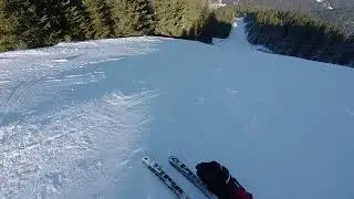 Ski run Mechi Chal in Chepelare, Bulgaria
