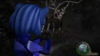 Resident Evil 4 Krystal Ryona death by Colmillos