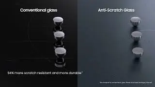 Keep Your Cooktop Looking New with Samsung's Anti Scratch Glass - Available at RC Willey