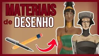 Transforming DRAWING MATERIALS into PEOPLE!! || (Speedpaint + Commentary)