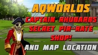 =AQW= Secret Pirate Shop (Pie-Rate) And Rhubarbs Map Location