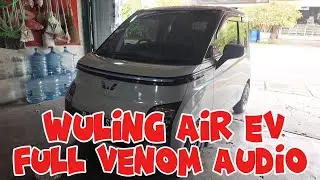 Wuling Air EV upgrade full Venom audio, audio mobil jogja 