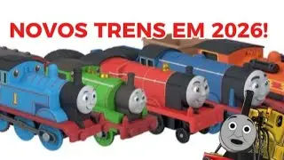 A Mattel já esta fazendo novos trens para 2026!!!