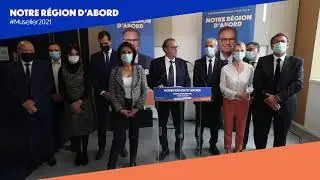 Notre r&eacute;gion d'abord - D&eacute;claration de Campagne