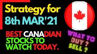 Best Canadian Stocks to Buy Today 8 MAR 2021 | TSX Stocks to Buy Today | Top Canadian Stocks