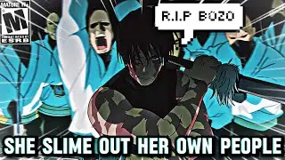 MAKI SPIN THE BLOCK ON HER OWN HOOD| JJK SEASON 3