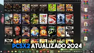 Como JOGAR PS2 no PC - Tutorial ATUALIZADO 2024 (PCSX2 Melhor Versão)