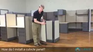 How To Install a Cubicle Panel