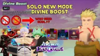 WHO NEED GODLY?? How to Defeat ACT 10 DIVINE BOOST (NO GODLY) | Roblox Anime Last Stand