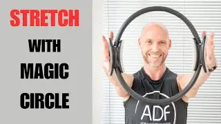 STRETCH WITH MAGIC CIRCLE   #stretchclass #pilates  #stretching  #magiccircle