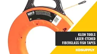 Klein Tools Laser-etched Fiberglass Fish Tapes | HD Supply