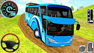 Coach Bus Simulator 3d - Mini coach bus driving game -Android gameplay 