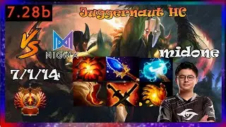 midone juggernaut hc vs nigma | Team Secret vs Nigma | Full Gameplay 7.28b | Dota 2 Pro Replays