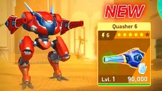 New Weapon QUASHER 6 with Lancer - Mech Arena