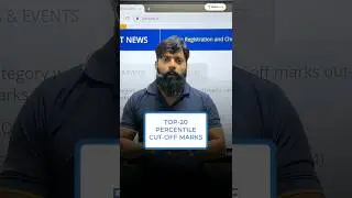 Top 20 Percentile Cutoff Marks for Admission in IITs & NITs #jee2024 #jeerankplus #jeeshorts