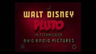 Pluto &ndash; First Aiders (1944) &ndash; original RKO titles