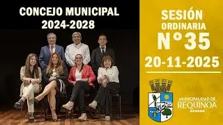 Sesión Ordinaria N°35 Concejo Municipal de Requínoa