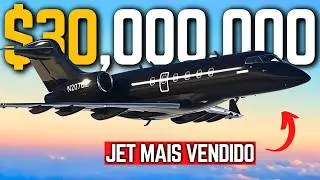 O Jet de $30 Milh&otilde;es Bombardier Challenger 350
