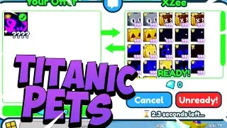 *TITANIC PETS* PSX Trading Montage #34 | Roblox | Pet Simulator X