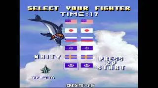 (Retrobat 4) Sonic Wings Limited Arcade Longplay 1996 Video System (Aero Fighters Special)