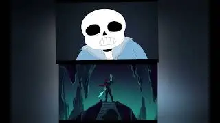 I got damn bored so I made chara response and sans but its mixed