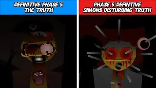 Incredibox Sprunki Definitive Phase 5 The Truth vs Phase 5 Definitive Simons Disturbing Truth