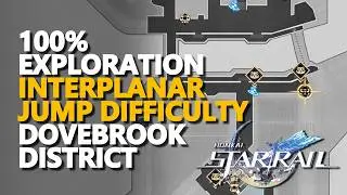 All Dovebrook District Interplanar Jump Difficulty 100% Exploration Honkai Star Rail