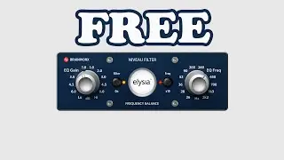 FREE Niveau Filter by Plugin Alliance