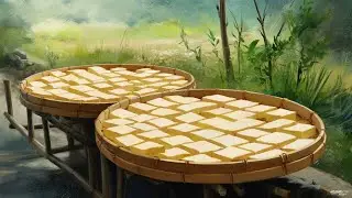 Chinese Acorn Tofu was a food source for many people in mountainous areas during the famine years.