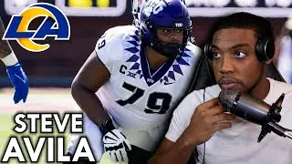 Steve Avila (OL | Los Angeles Rams) Highlights Reaction