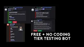 How To Create A Tier Testing Bot (Queue System) For Free And No Coding!