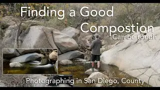 Photographing the Beautiful Pine Creek in San Diego