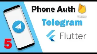 Phone Auth Firebase in Flutter - Telegram Flutter PART 5