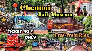 Chennai Rail Museum || #JKsVLOG #Museum  #Railway #Trains #toytrain