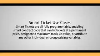 EventChain &mdash;The Future of SmartTickets