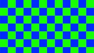 Warning! Crazy Flickering Background - Free Green Blue Screen Animation