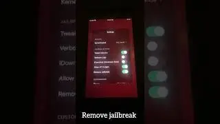Remove jailbreak