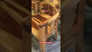 Solid Wood Arm Chair | Raj Handicraft Sheesham Wood Arm Chair #shorts #viral
