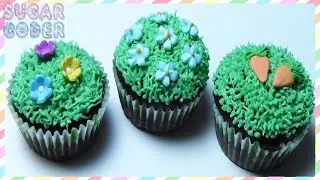 SPRING FLOWER CUPCAKES, DESSERT IDEAS