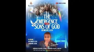 THE EMERGENCE OF THE SONS OF GOD || SOCIUS GLOBAL || 10-01-2026