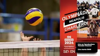 OLYMPIADA NEAPOLIS - CHARLEROI VOLLEY (CEV CHALLENGE CUP)