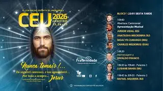Bloco 1 - 9º CEU 2026 – Congresso Espírita de Uberlândia - 17 anos Web Rádio Fraternidade