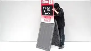 Weatherproof A Sign Board/ Portable Sign #aframe #slimlinewarehouse
