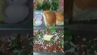Tasty Pav Bhaji Recipe #ytshorts #pavbhaji #shorts #streetfood