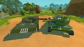 Scrap Mechanic Tank Battles Ep. 1 | 30 FPS is NOT good for Tanks!