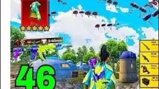 46KILLS!!😈FASTEST RUSH GAMEPLAY in DRAGON BALLS bgmi IPAD GENERATION 6,7,8,9 mini 4,5,6 air 3,4,5